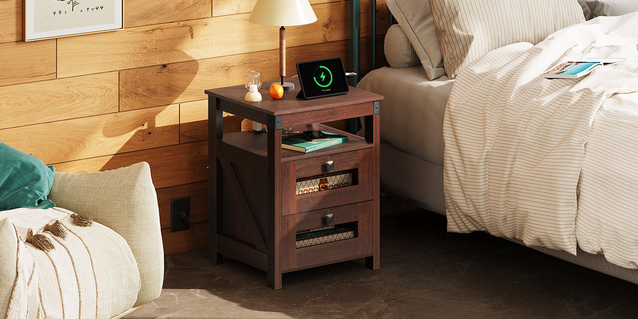 Nightstands With Charging Station