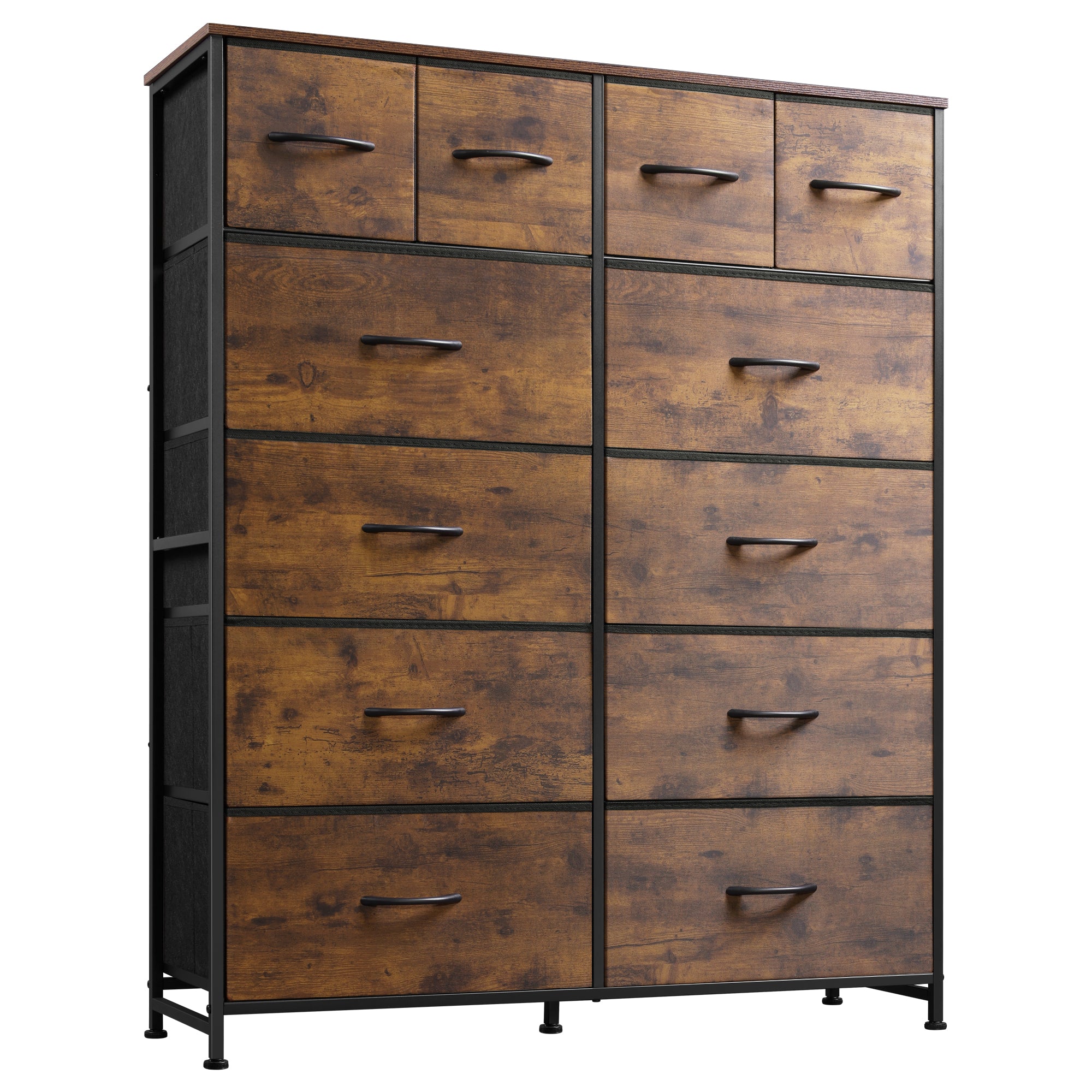 WLIVE 12-Drawer Tall Fabric Storage Chest