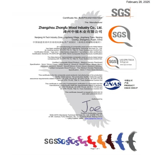 sgs certification