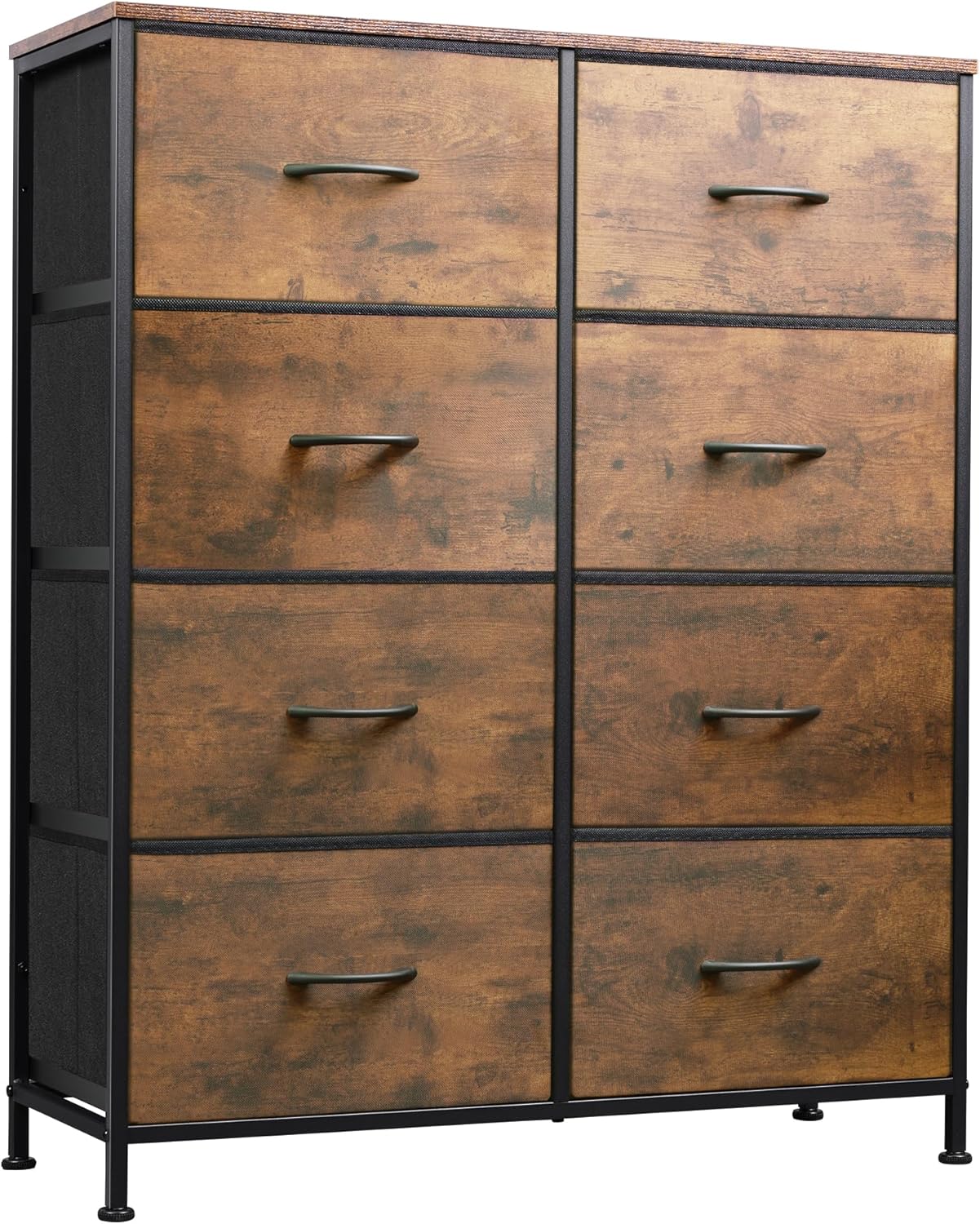 WLIVE Minimalist Tall 8-Drawer Storage Fabric Dresser