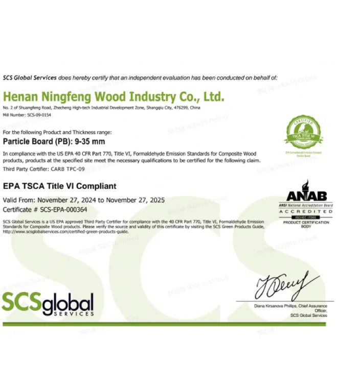 epa certification